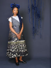 Perspective Apron Dress Berg Print