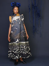 Perspective Apron Dress Berg Print