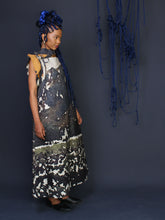 Perspective Apron Dress Berg Print