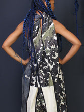 Halter Top Berg Print