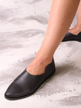 Cloud Shoe Black Genuine Leather