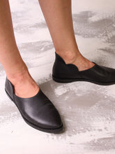 Cloud Shoe Black Genuine Leather