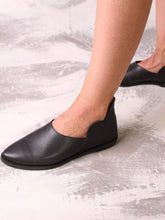 Cloud Shoe Black Genuine Leather