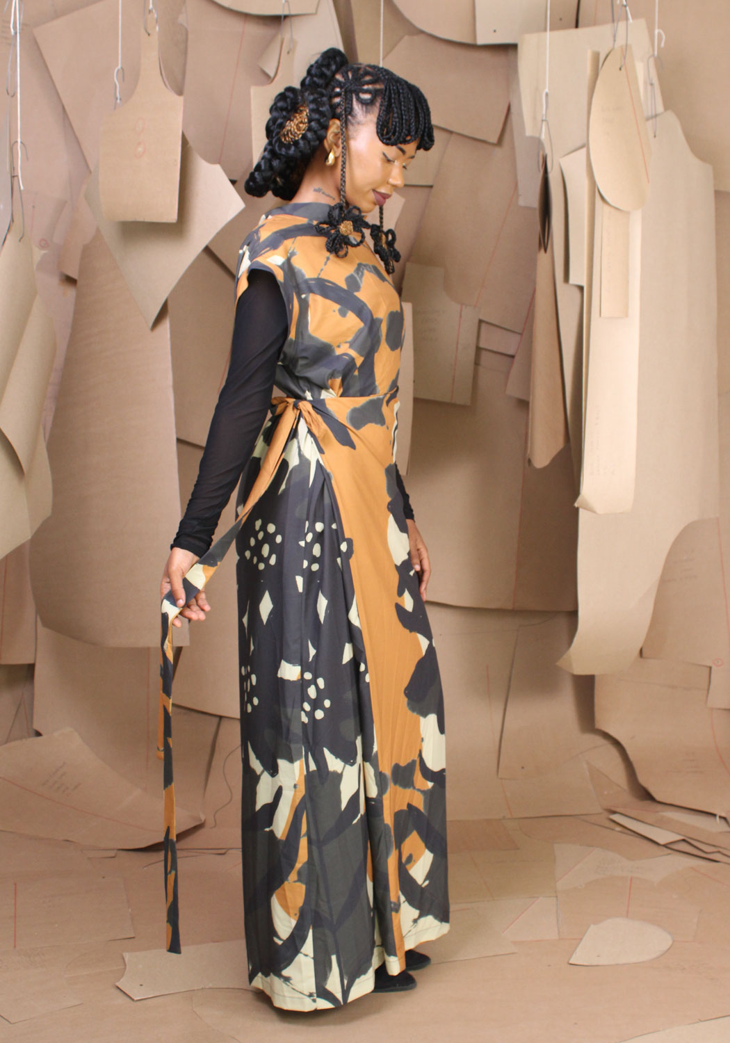 Regent Dress Blom Print