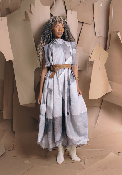 Bow Dress Paint Print