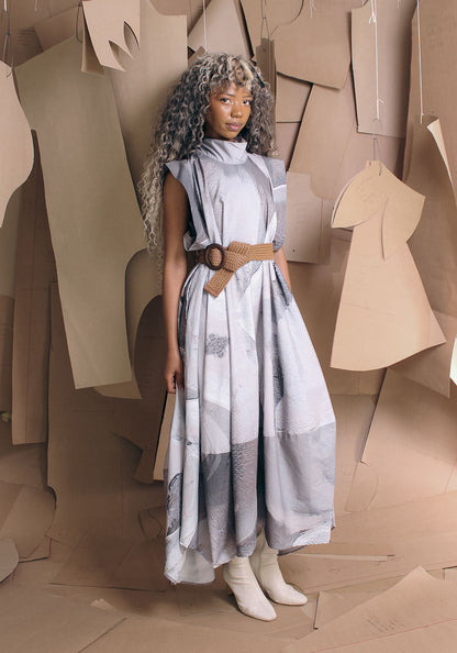 Bow Dress Paint Print