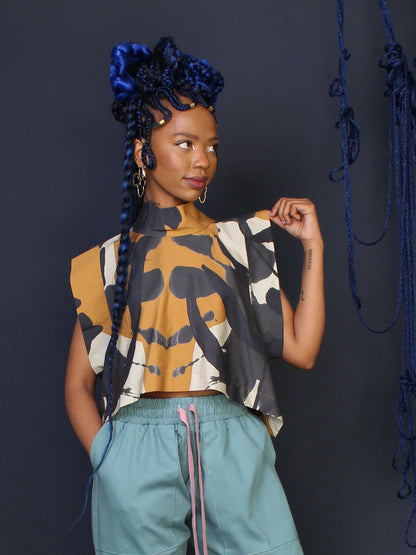 Bow Top Blom Print