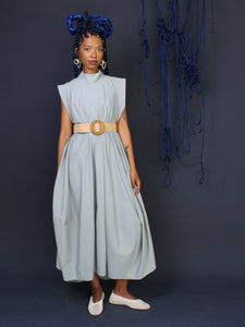 Bow Dress Sage