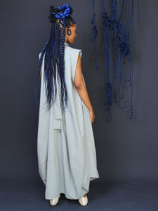 Bow Dress Sage