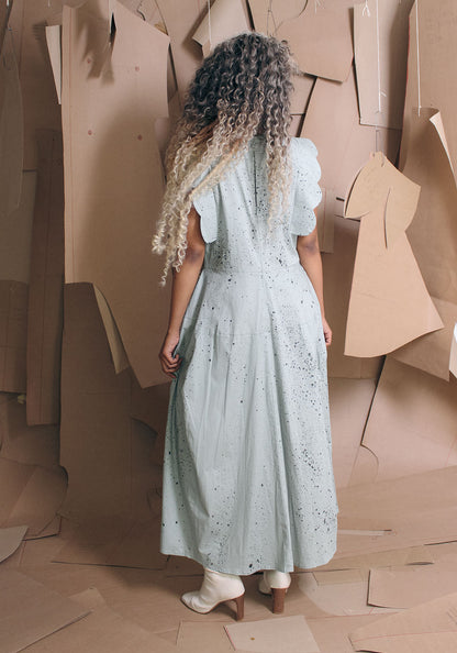 Heleen Dress Hand Painted