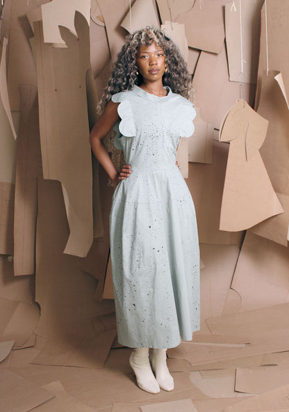 Heleen Dress Hand Painted
