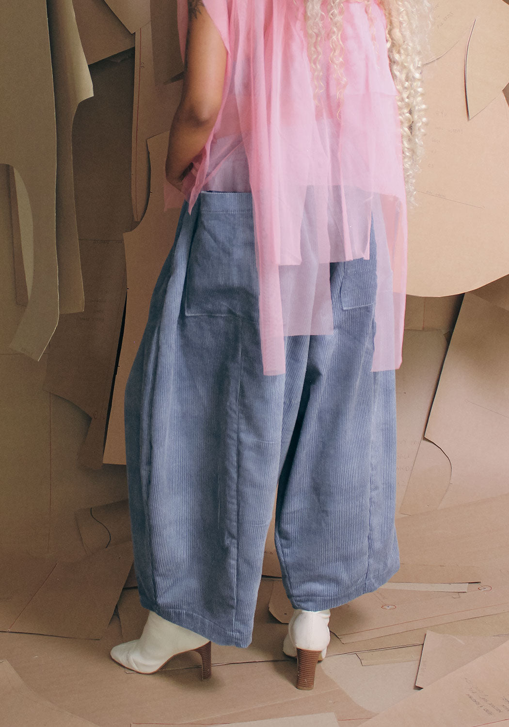 Lazy Pants Perriwinkle Blue