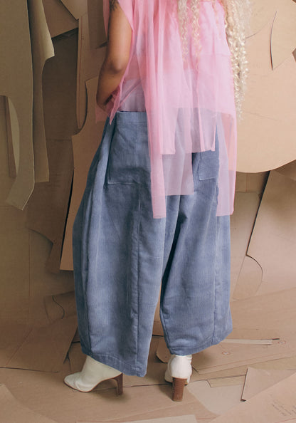 Lazy Pants Perriwinkle Blue