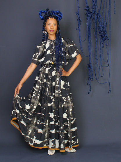 Parks Dress Blot Print