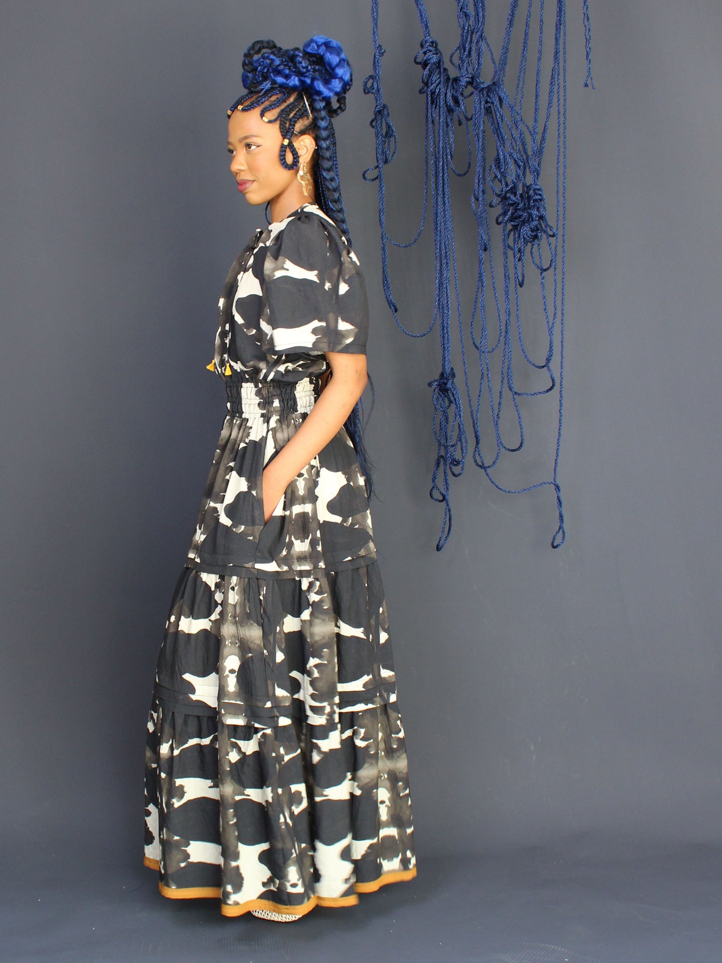 Parks Dress Blot Print