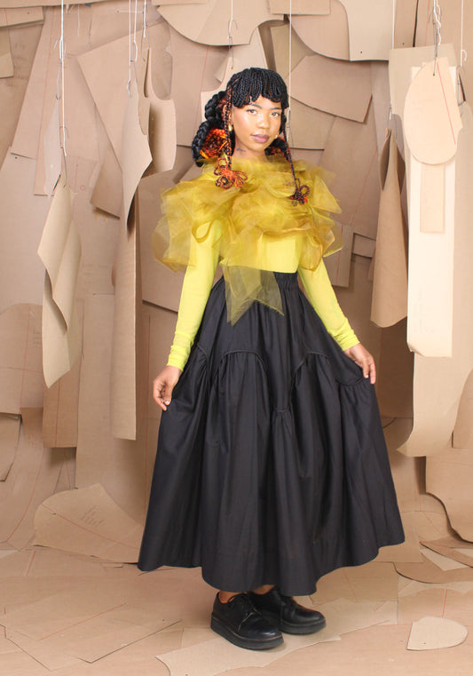 Loopy Skirt Black