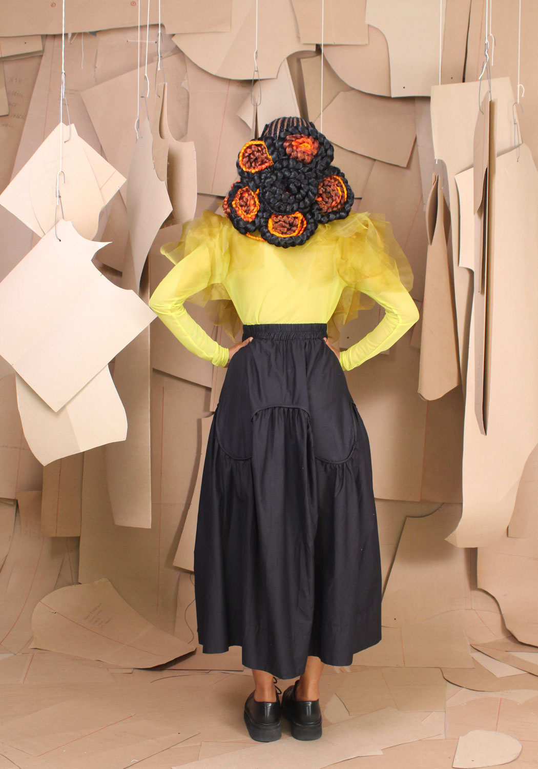 Loopy Skirt Black