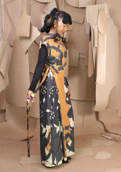 Regent Dress Blom Print